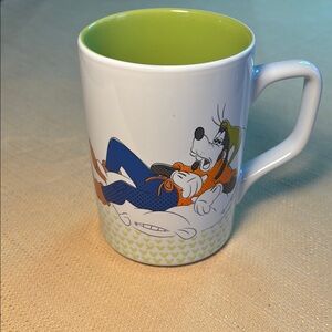 Disney Parks Goofy Mornings Coffee Mug Cup “3 Types of Mornings” Sleepy …
